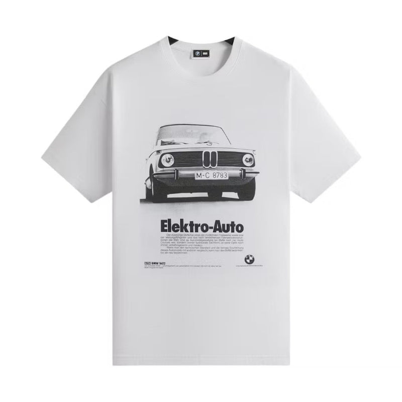 Kith x BMW Electro Auto Vintage Tee White