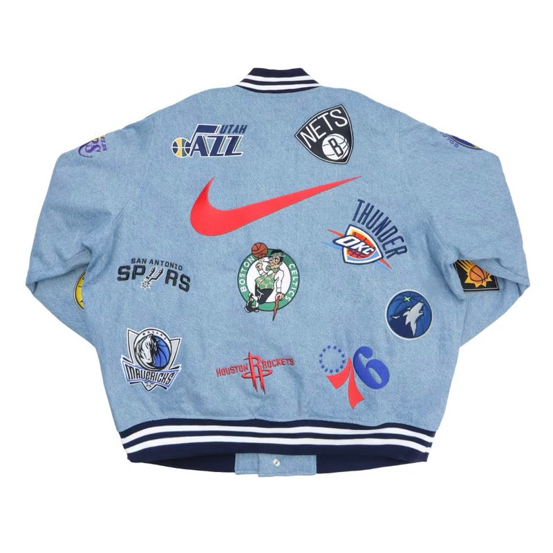 Supreme Nike/NBA Teams Warm-Up Jacket Denim