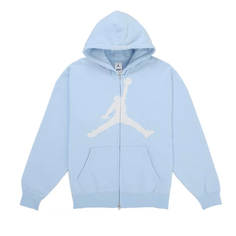 Supreme Jordan Hooded Sweatshirt SS26 Light Blue Brand New XXL