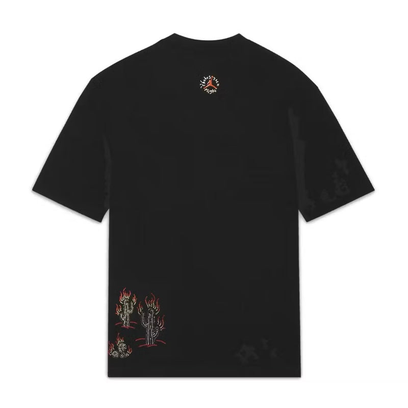 Travis Scott x Jordan Flight Graphic T-Shirt Black