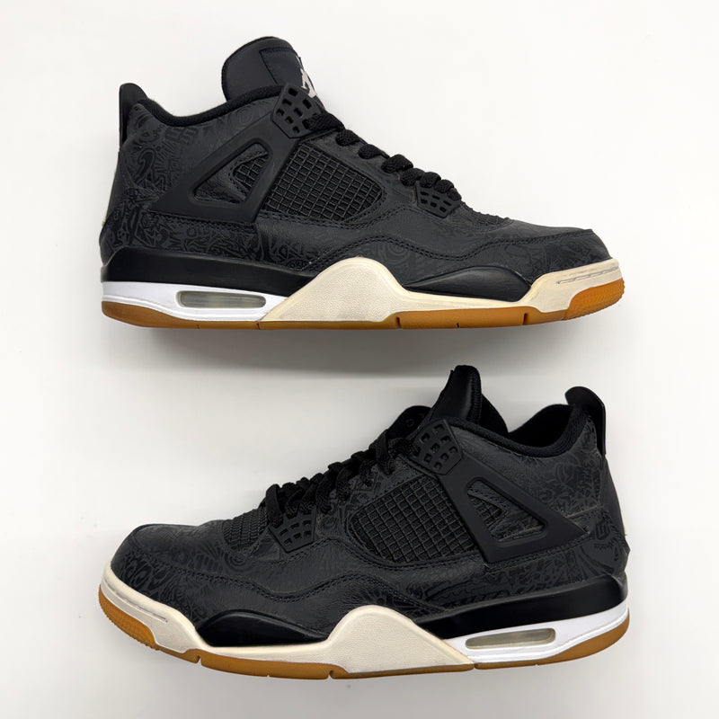Jordan 4 Retro Laser Black Gum