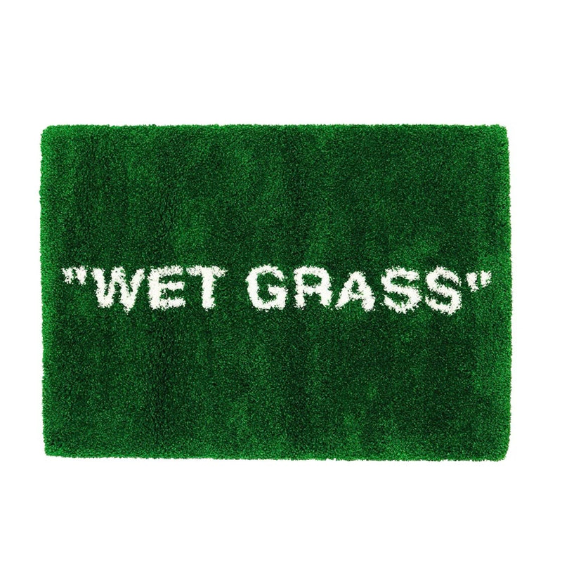 Virgil Abloh x IKEA MARKERAD "WET GRASS" Rug 195x133 CM