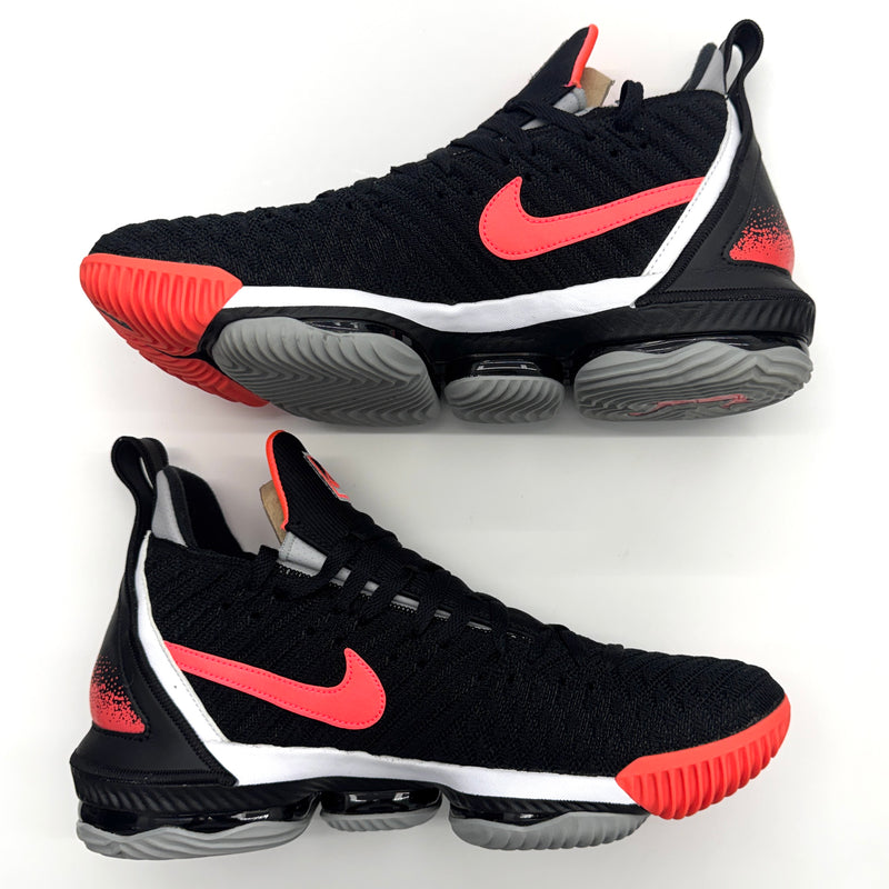Nike LeBron 16 Black Hot Lava