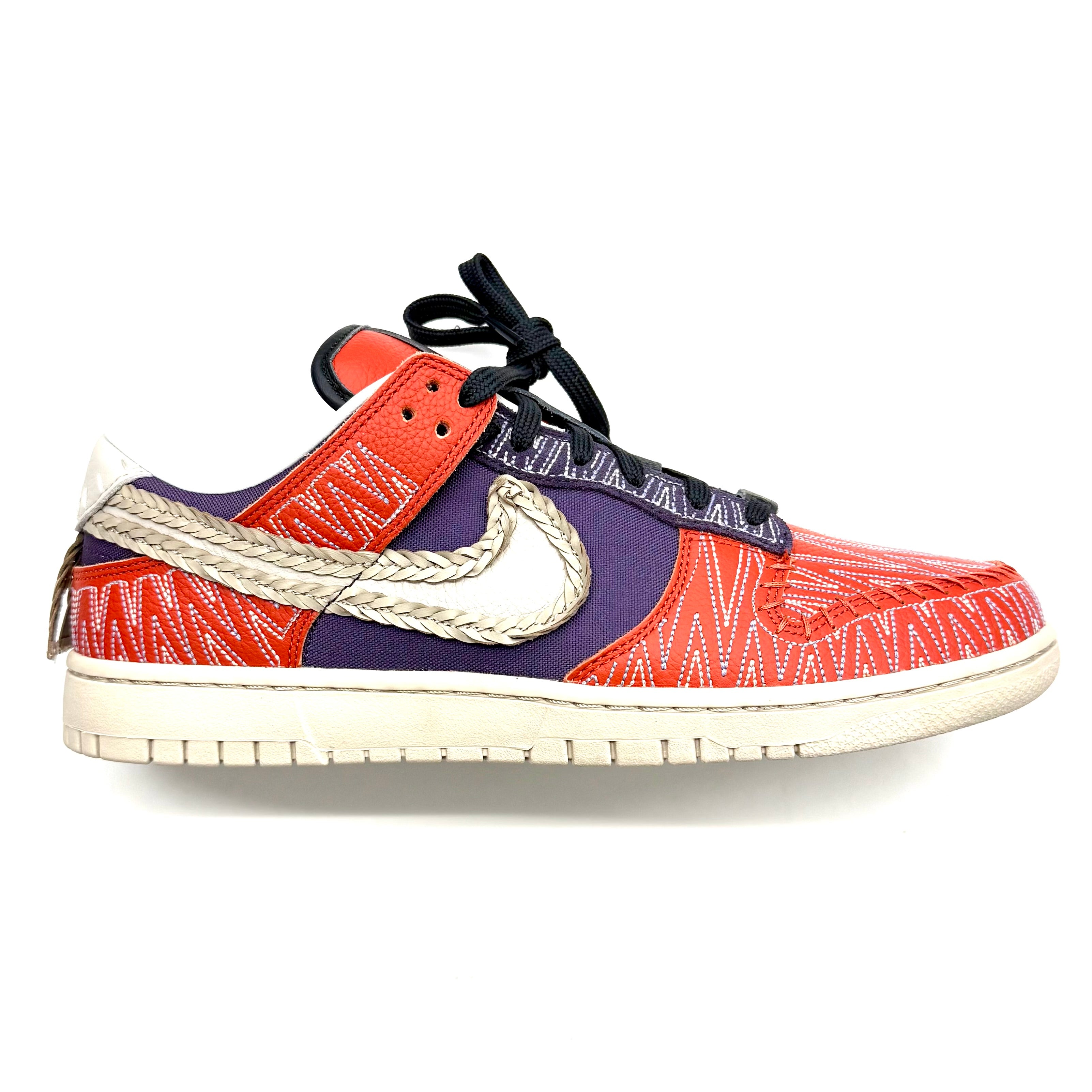Nike Dunk Low N7 Nike By You Purple Custom - BRAND NEW 3219-17
