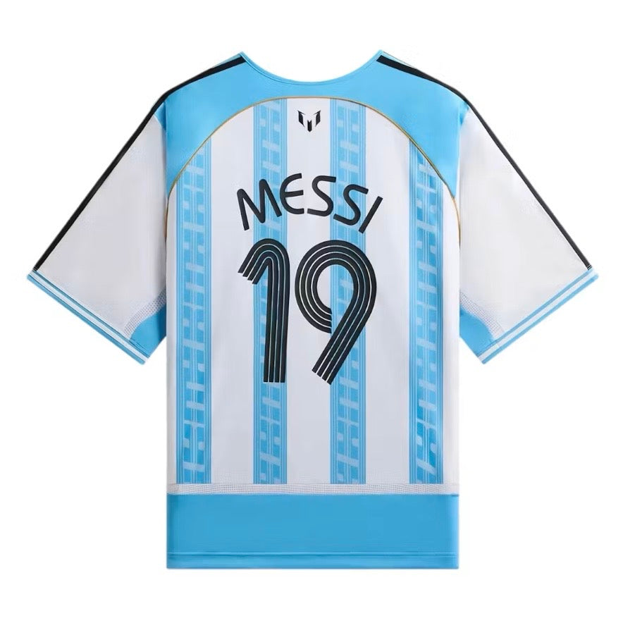 Adidas Kith Messi Football Jersey Blue White Brand New Large