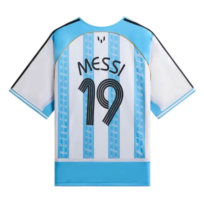 Kith x adidas Messi Football Jersey Blue/White