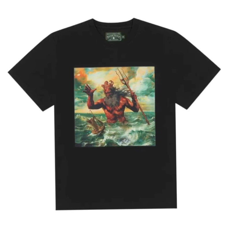 Denim Tears Black Poseidons Revenge Tee Black