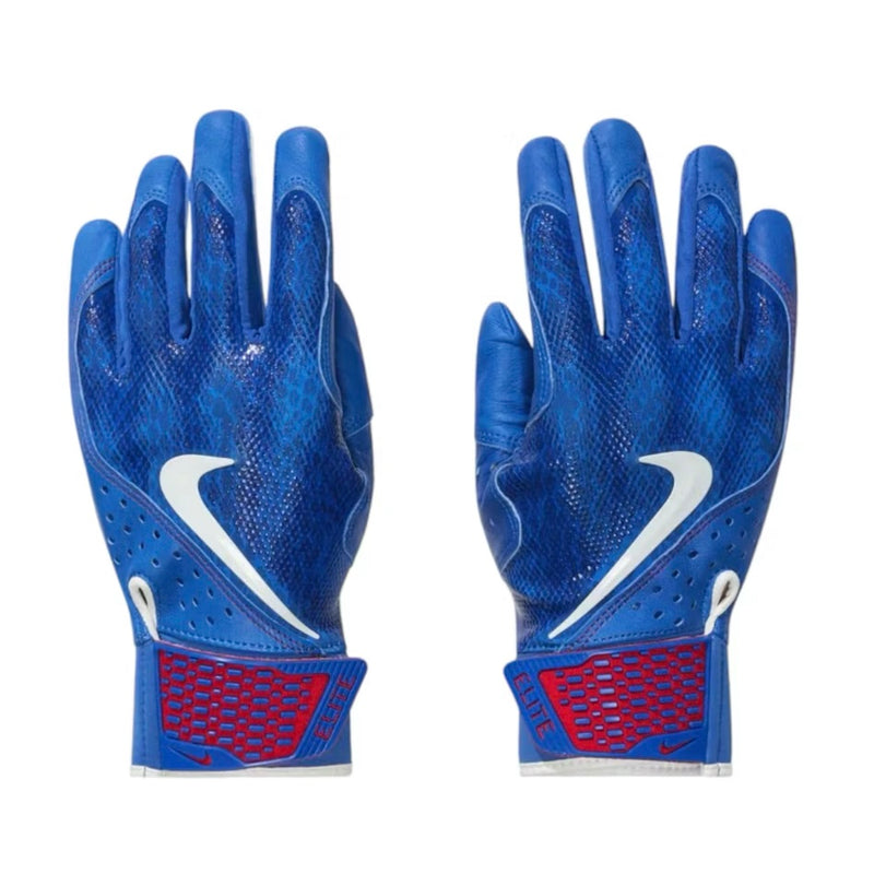 Nike Kobe Baseball Alpha Elite Batting Gloves Blue