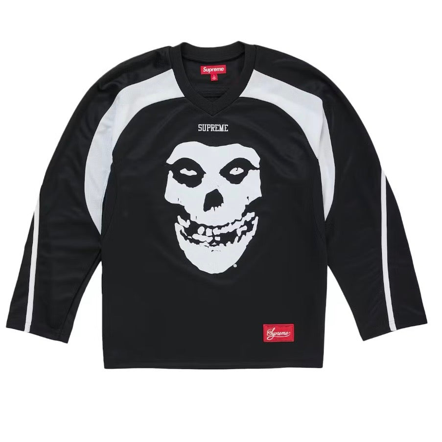 Supreme x The Misfits Hockey Jersey Black SS26 Brand New | United