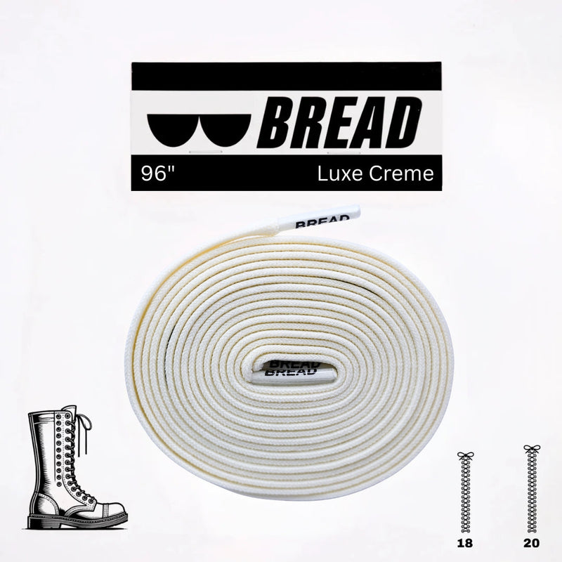 Bread Laces - Luxe Creme Elastic Shoelaces