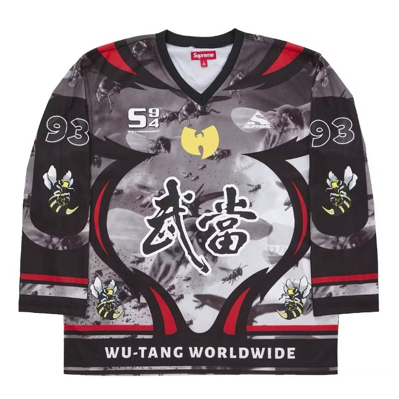 Supreme Wu-Tang Clan Hockey Jersey Black