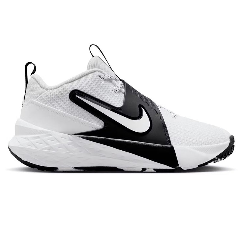 Nike Team Hustle D 12 White Black (GS)