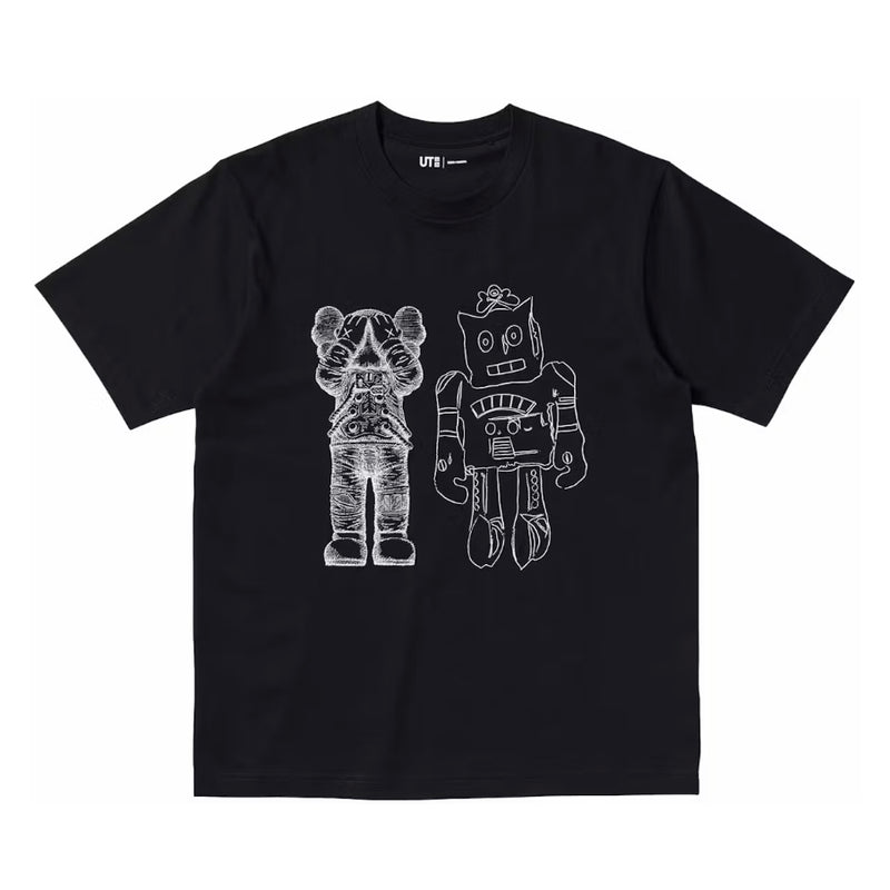 KAWS x Uniqlo x Warhol Figures Tee Black (Asia Sizing)