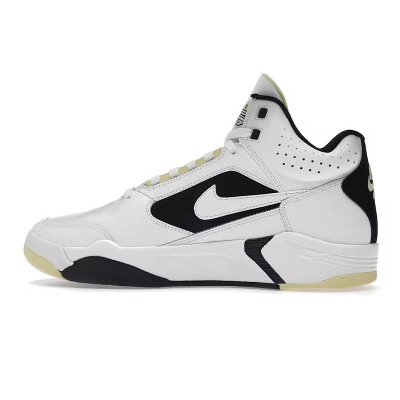Nike Air Flight Lite Mid White Lemon Black White