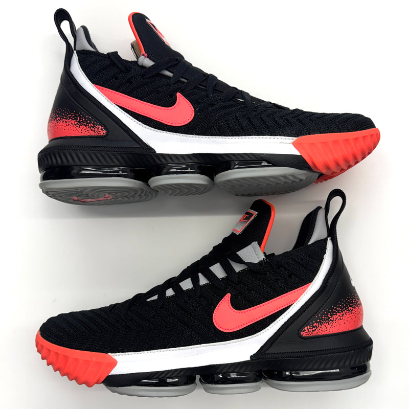 Nike LeBron 16 Black Hot Lava