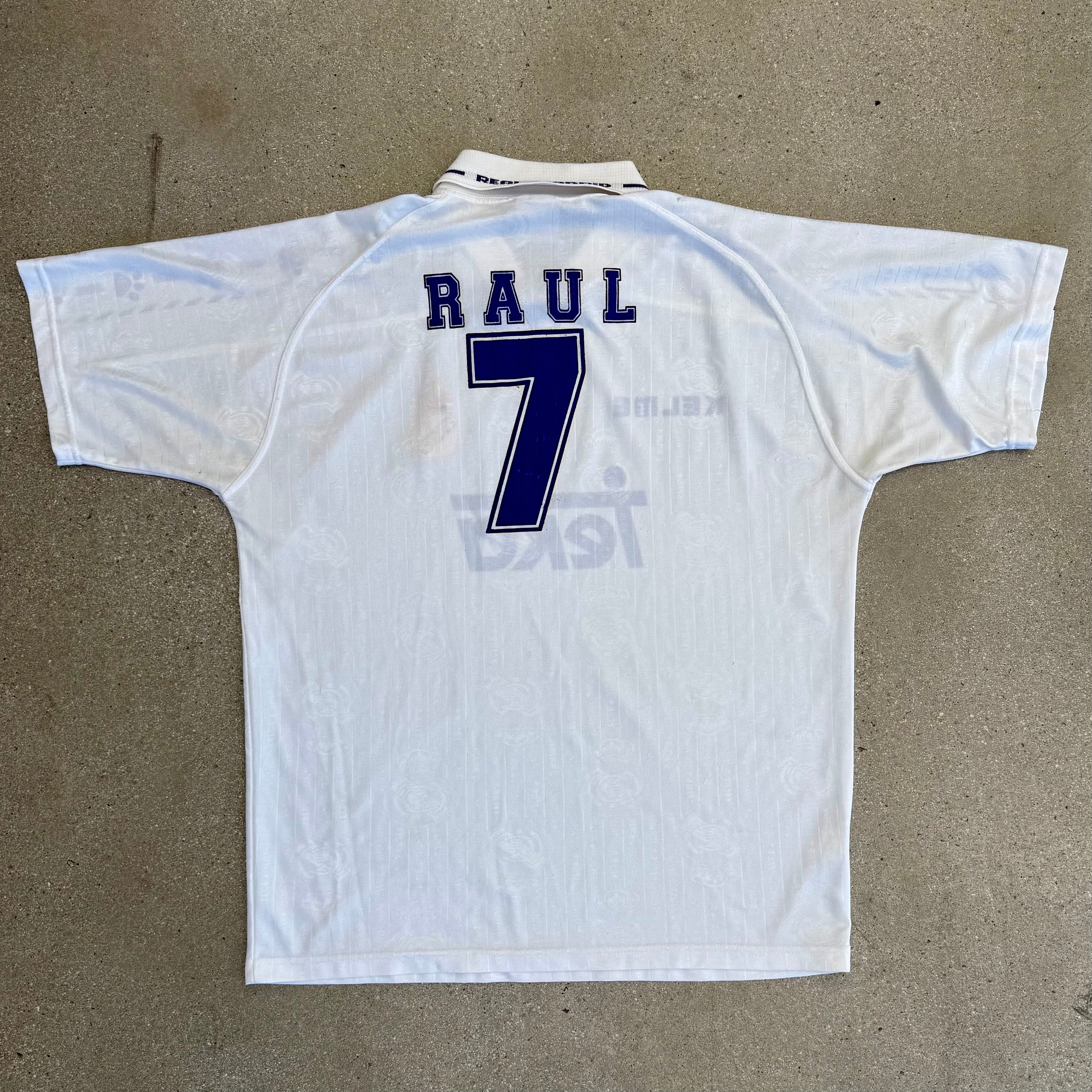 Kelme 1996/97 Real Madrid Raúl Home Jersey | United Kicks
