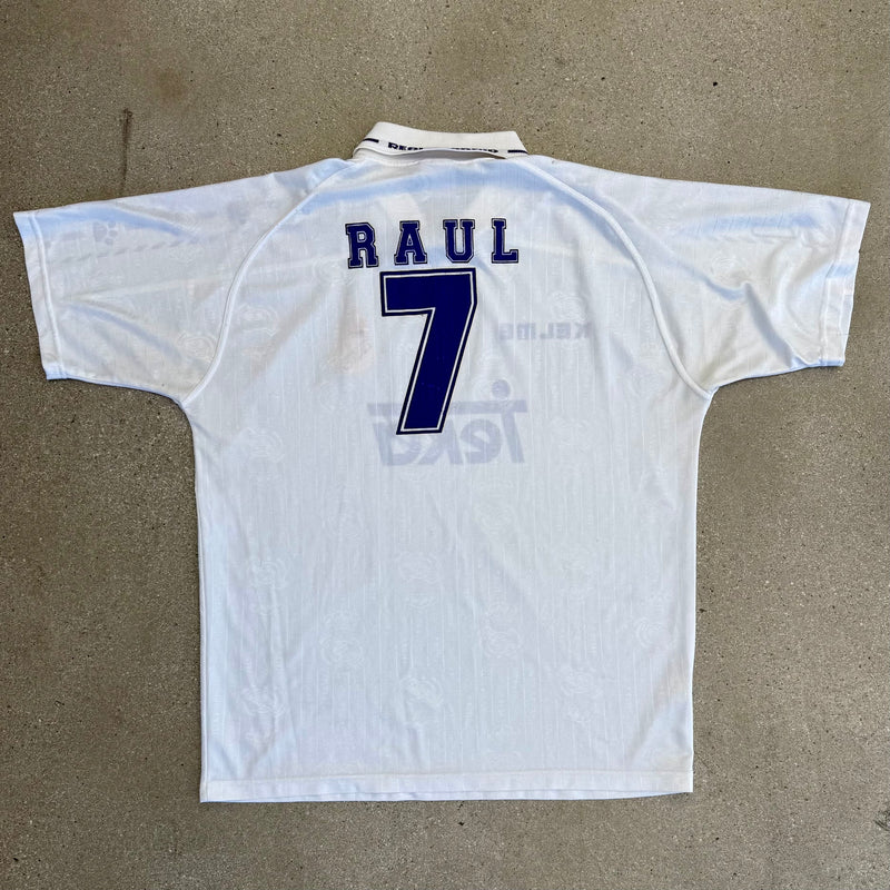 Kelme 1996/97 Real Madrid Raul Home Jersey