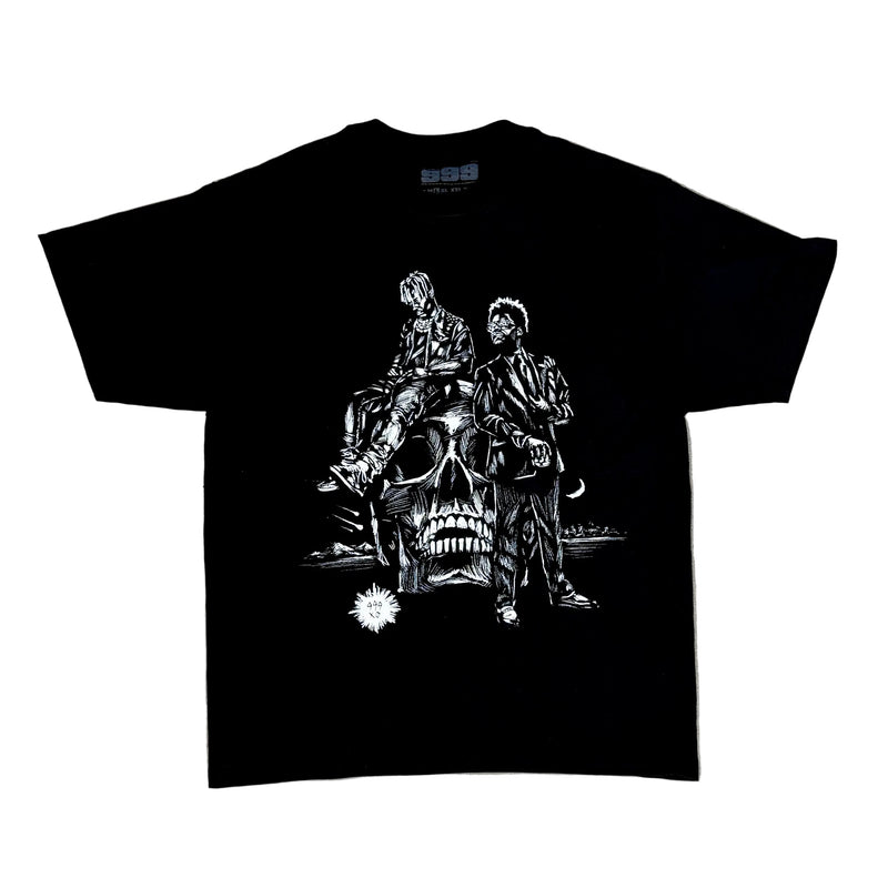 Juice Wrld x The Weeknd Outlook Tee Black