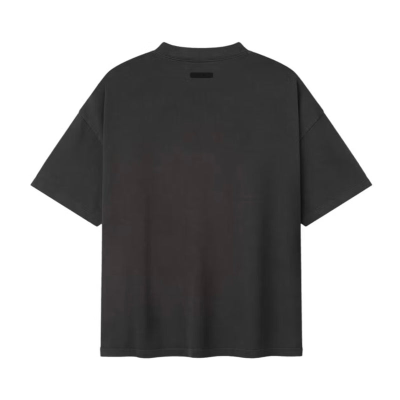 Fear of God Essentials Campus 90's Short Sleeve Tee Faded Black