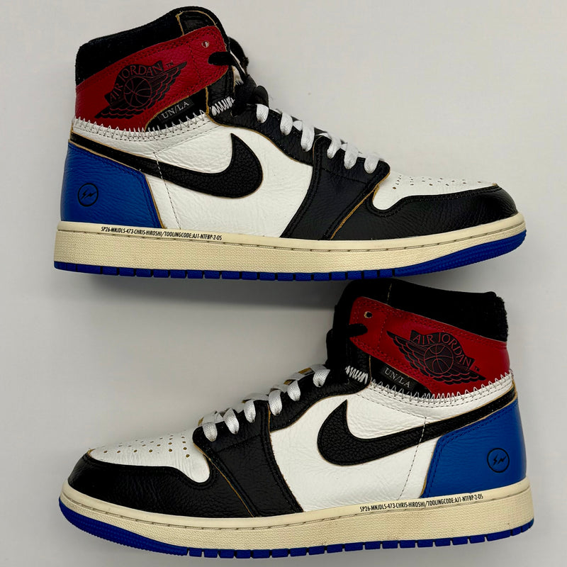 Jordan 1 Retro High OG SP Fragment x Union LA Varsity Red Sport Royal
