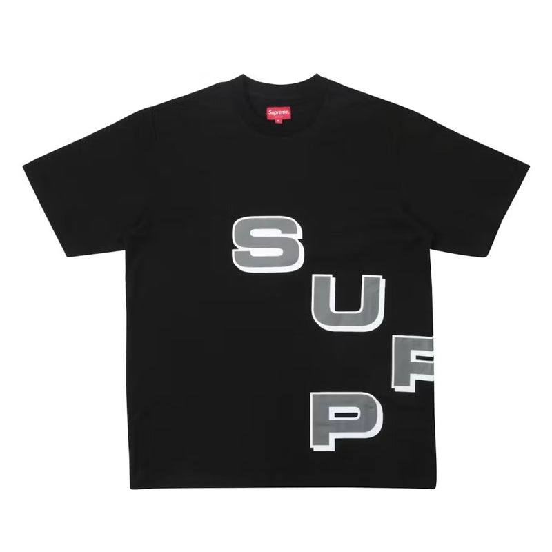 Supreme Stagger Tee Black