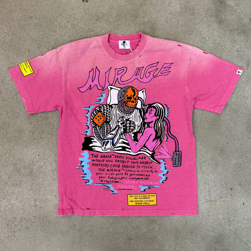 Warren Lotas Mirage Tee Pink