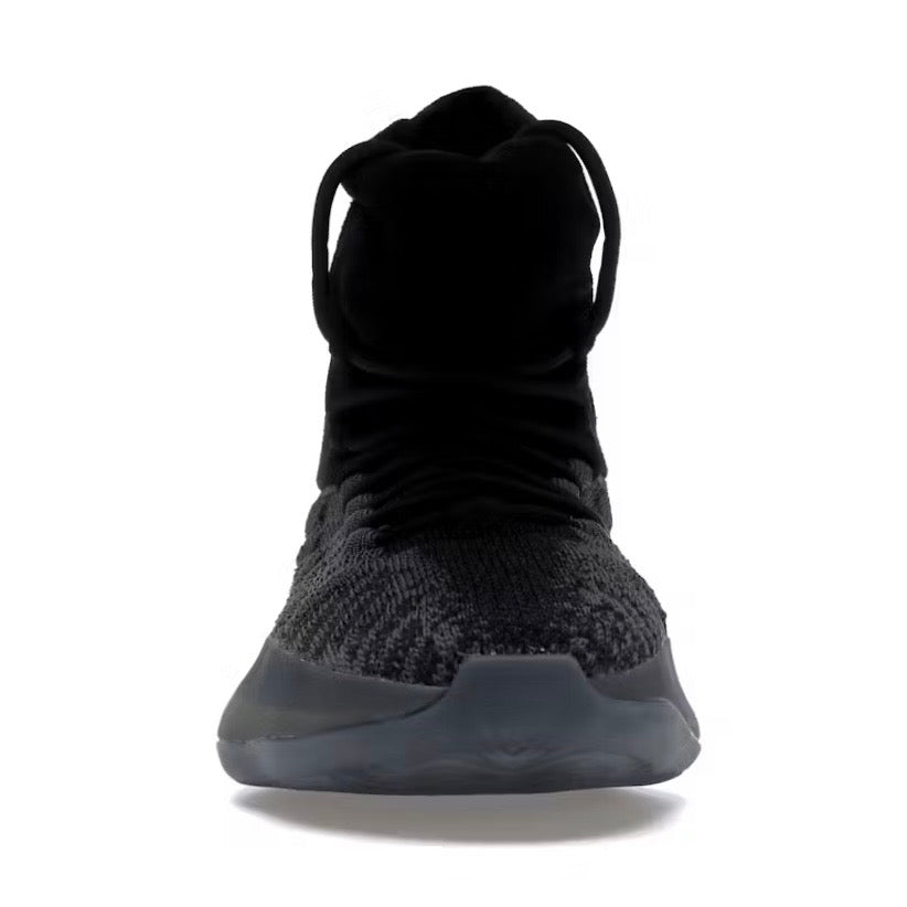all black high top yeezys