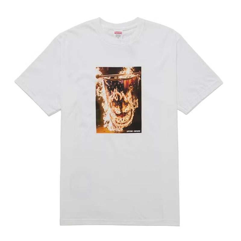 Supreme Spitfire Flag Tee White