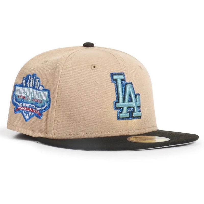 New Era 5950 Dodgers 40Th Anniversary - Camel/ Black