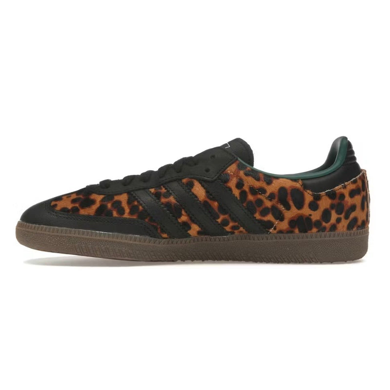 adidas Samba OG Black Green Leopard (Women's)