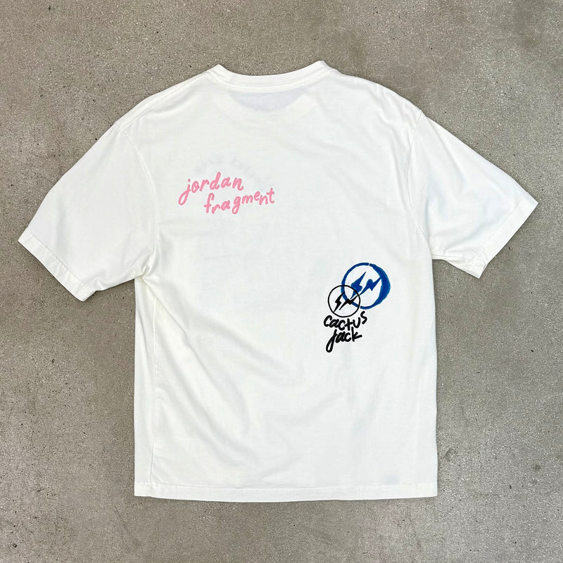Travis Scott x Jordan x Fragment T-Shirt 'White'