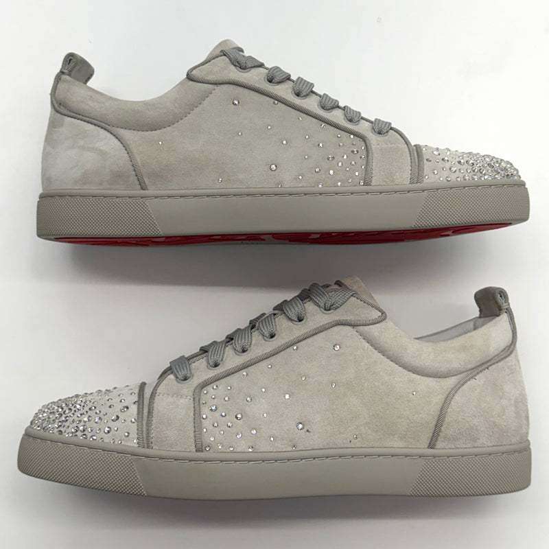 Christiam Louboutin Degralouis Junior Crystal Embellished Sneaker