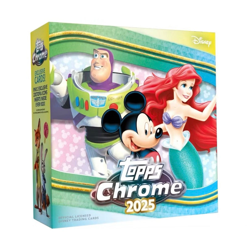 2025 Topps Chrome Disney Mega Box