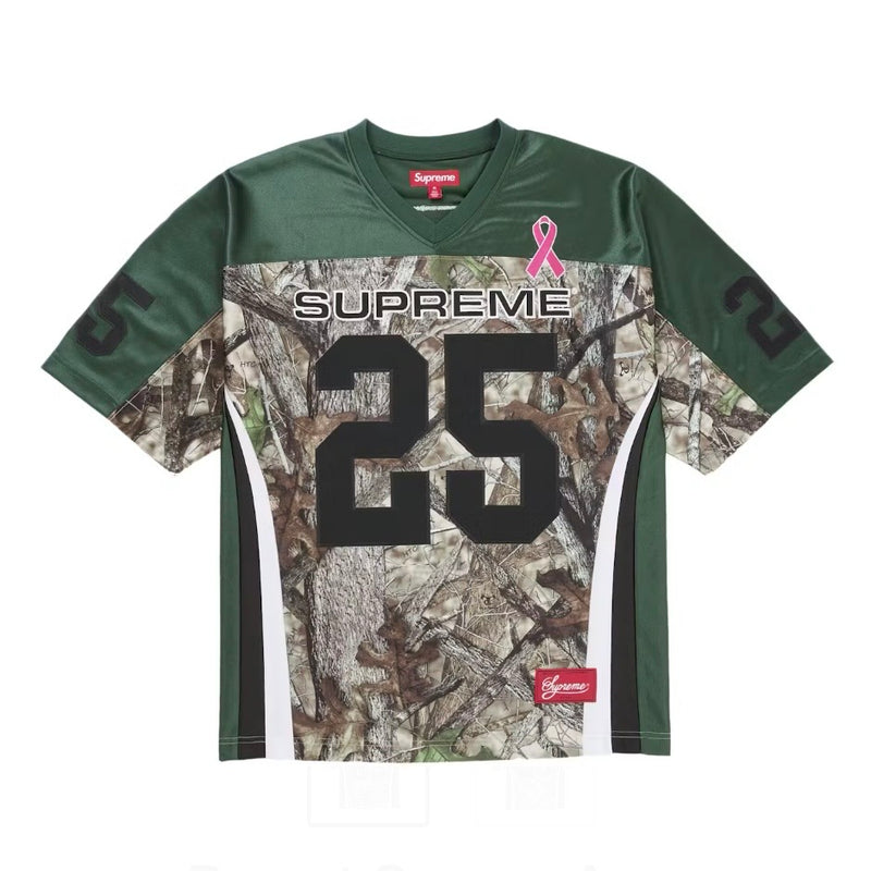 Supreme Breast Cancer Awareness Football Jersey Green