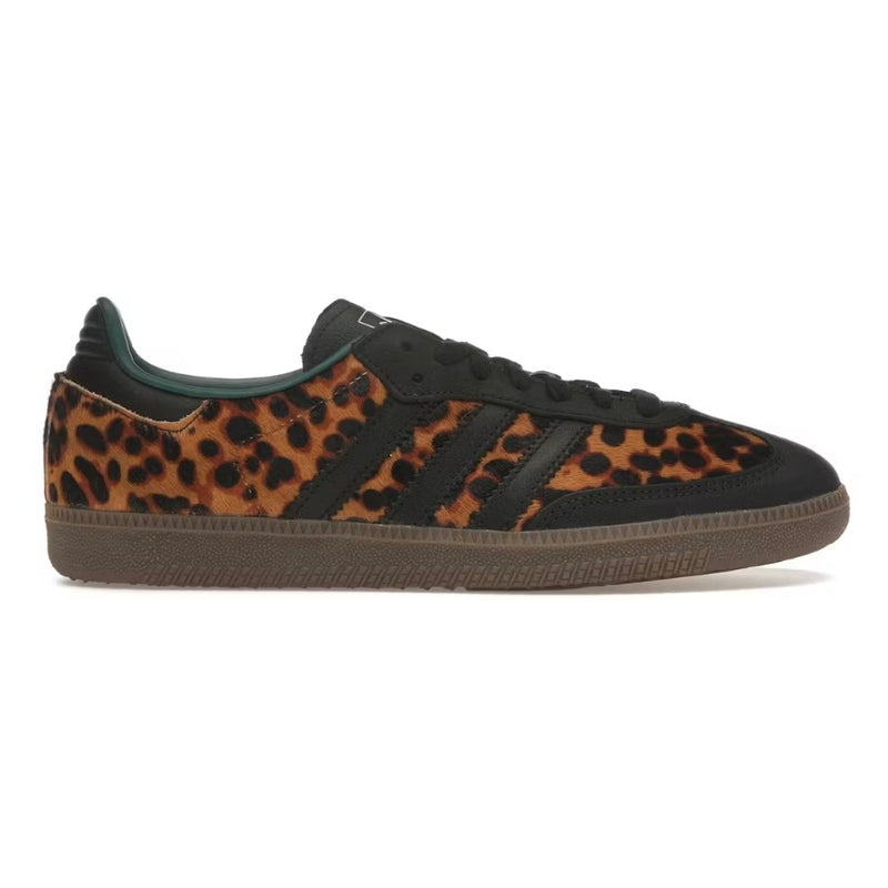 adidas Samba OG Black Green Leopard (Women's)