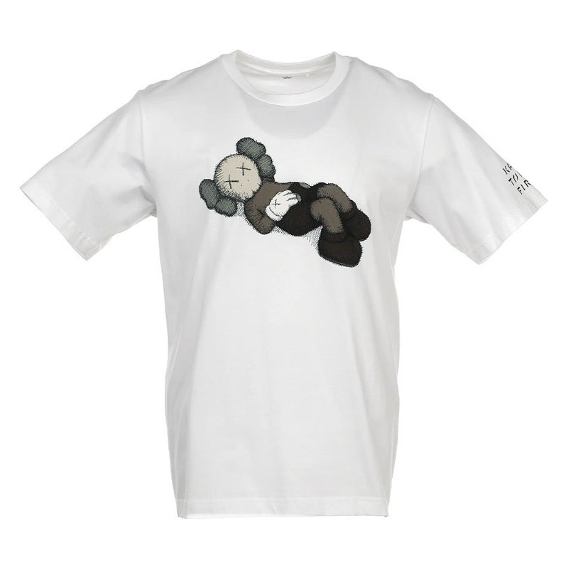 Camiseta KAWS X Uniqlo Tokyo First (talla asiática) Blanco