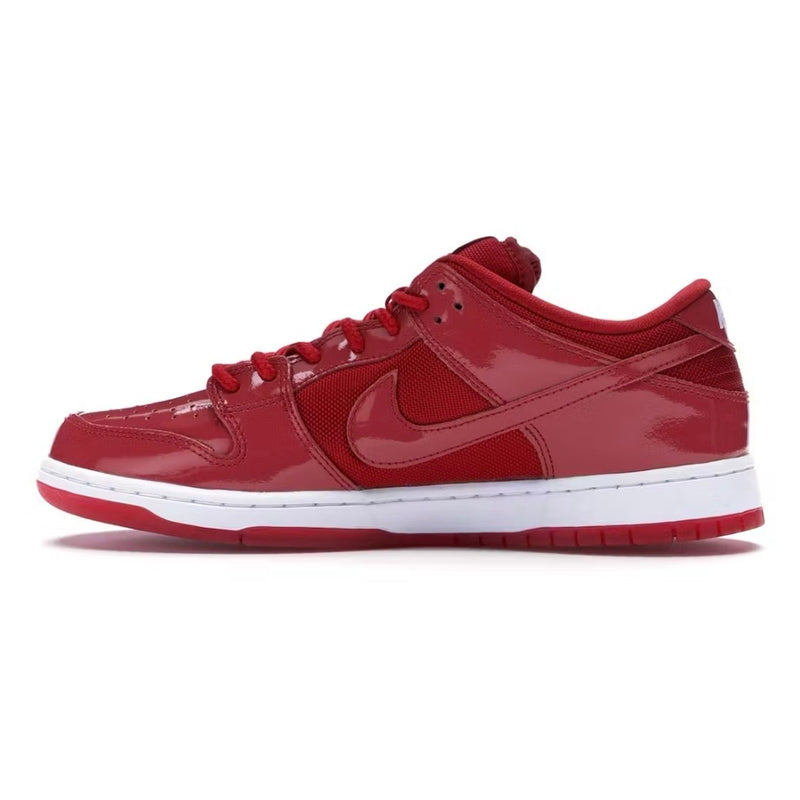 Nike SB Dunk Low Red Patent Leather