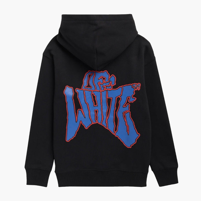 Off White Kids Graphic Logo Hoodie