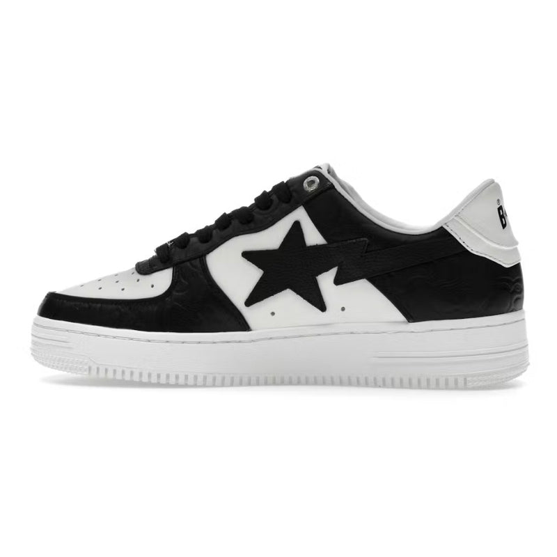 A Bathing Ape Bape Sta #4 Line Camo White Black