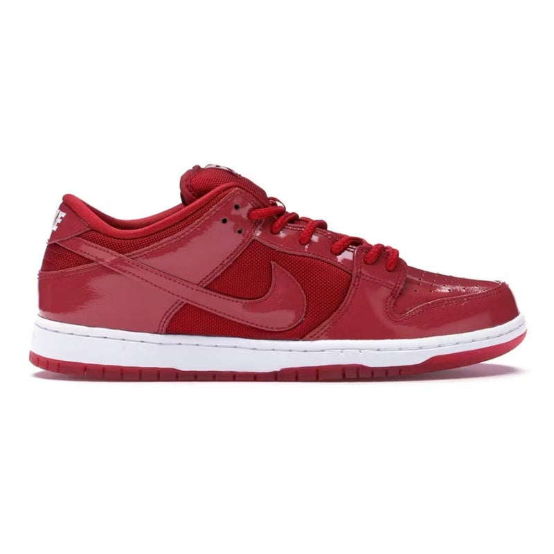 Nike SB Dunk Low Red Patent Leather