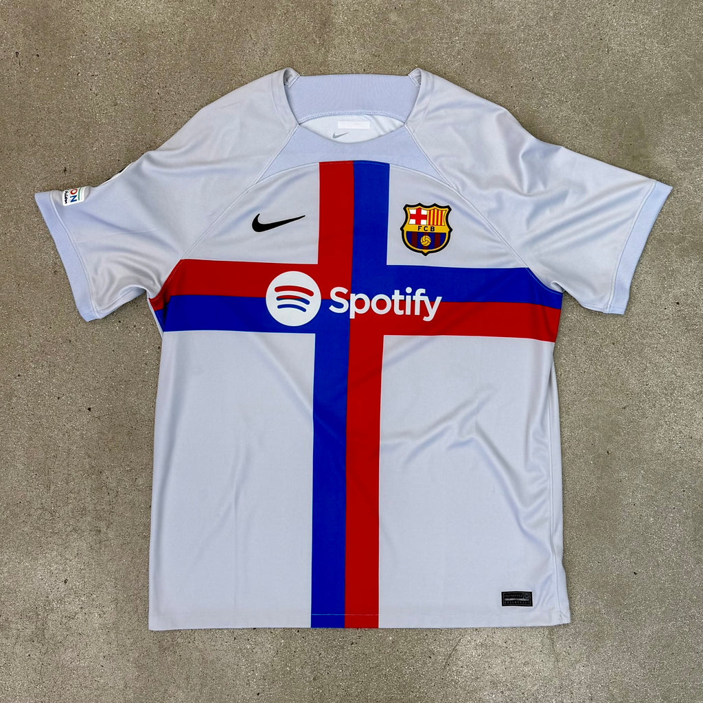 Nike FC Barcelona 22/23 Third Kit Gavi Jersey - Pre-Owned | Size