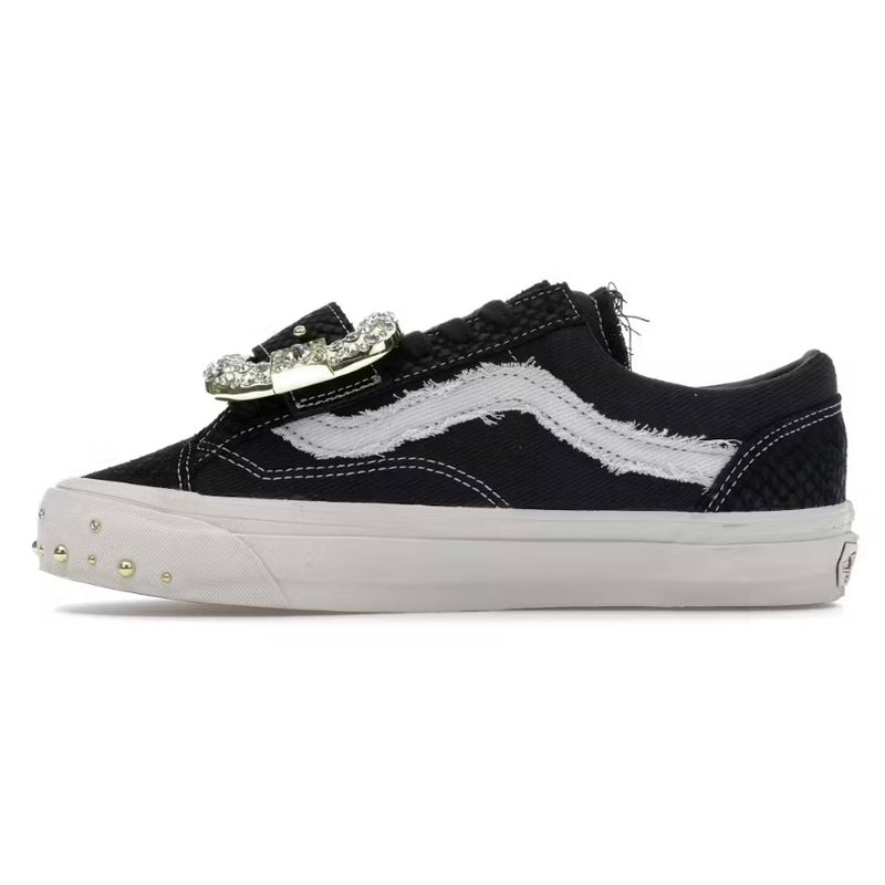 Vans Premium Old Skool 36 Metagirl Buckle Black White
