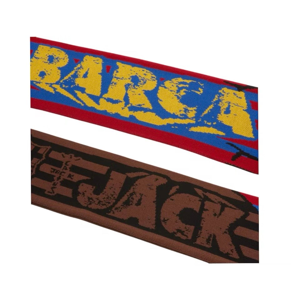 Travis Scott x FC Barcelona Jack Football Club Scarf Multicolor