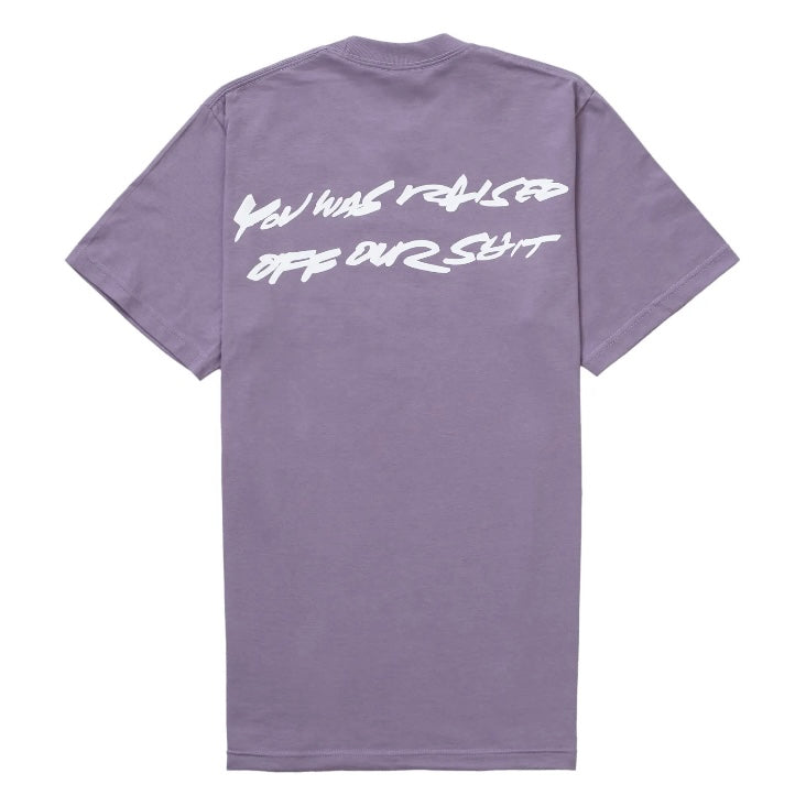 Supreme Futura Box Logo Tee Dusty Purple