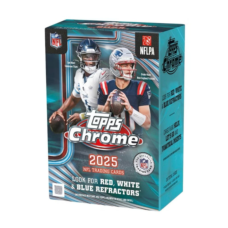 2025 Topps Chrome Football Value Box
