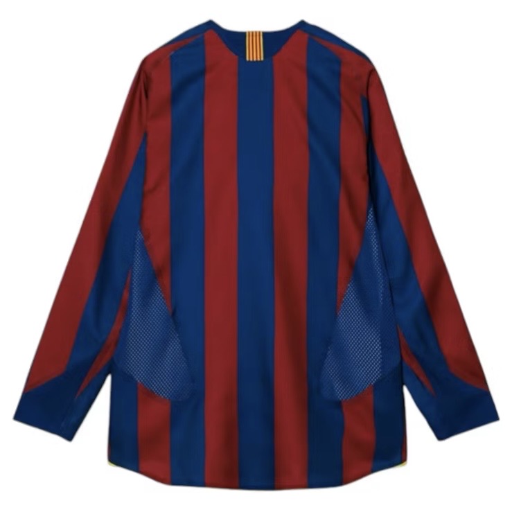 Nike FC Barcelona 2005 Reissue Replica L/S Jersey Gym Blue/Desert Maroon/Tour Yellow