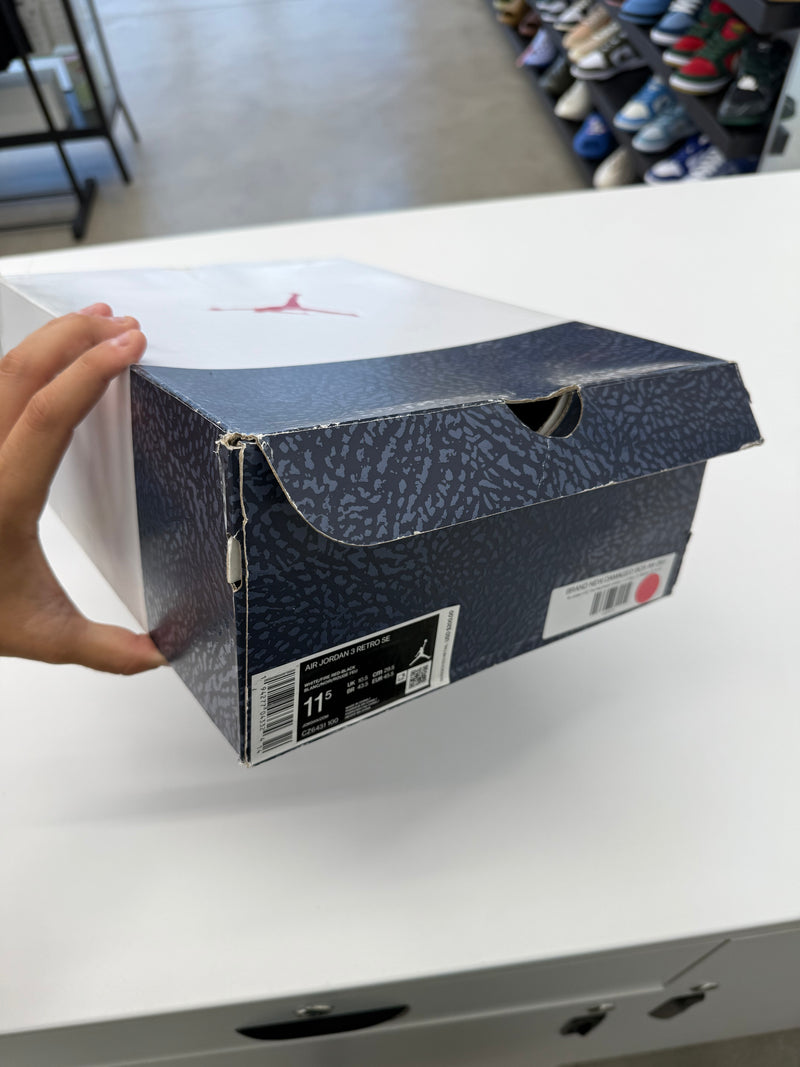 Air Jordan 3 SE 'Denim rojo fuego' (2020)