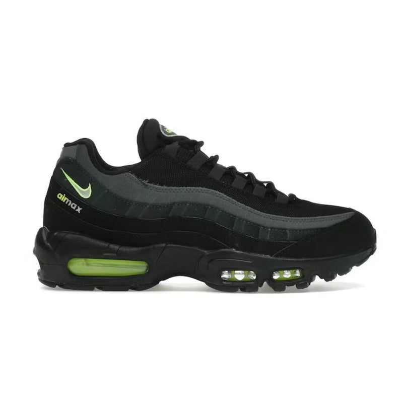 Nike Air Max 95 Retro Logo Black Grey Volt