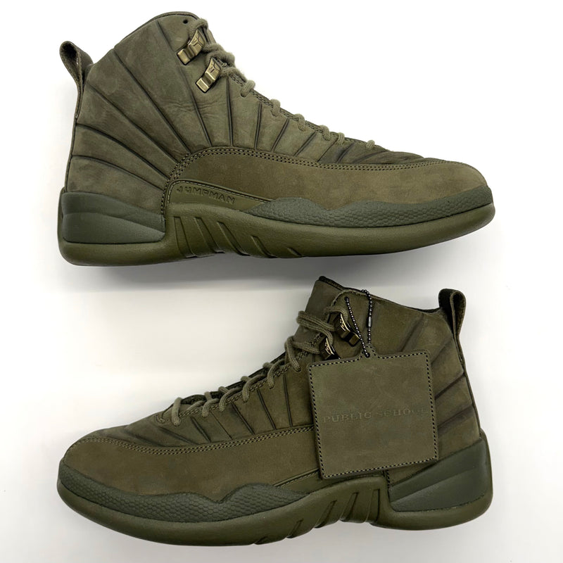 Jordan 12 Retro PSNY Olive