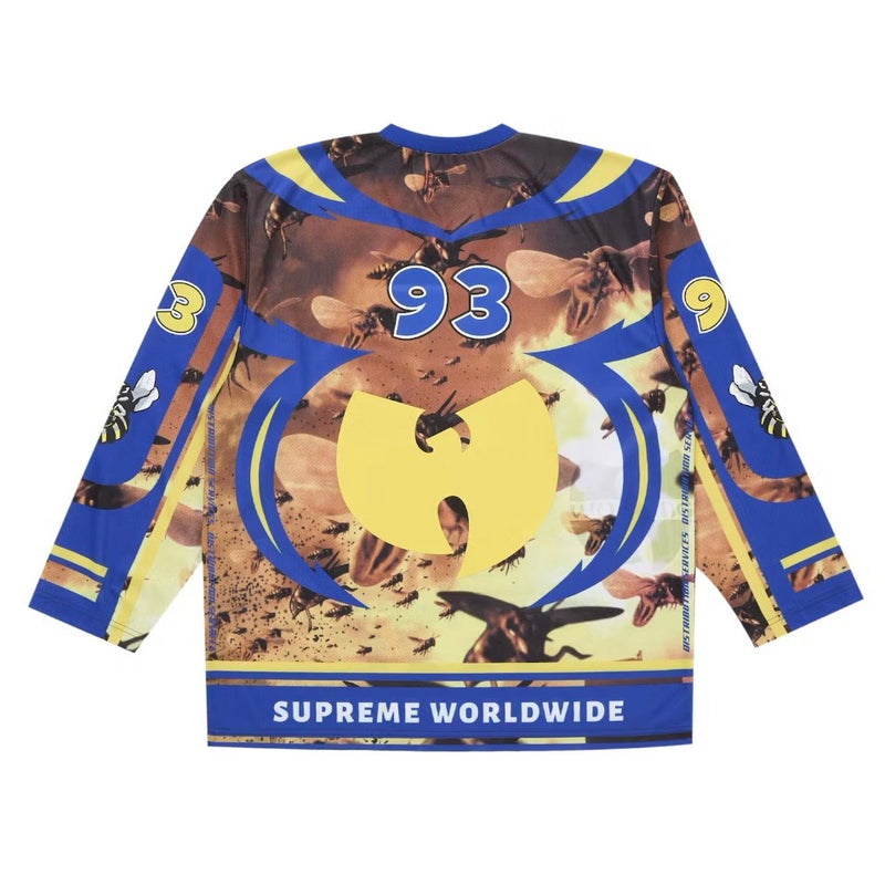 Supreme Wu-Tang Clan Hockey Jersey Blue